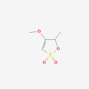 4-Methoxy-5-methyl-5H-1,2-oxathiole 2,2-Dioxide