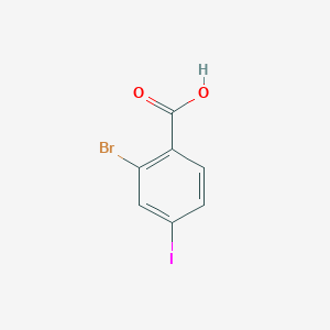 molecular formula C7H4BrIO2 B1342347 2-Bromo-4-iodobenzoic acid CAS No. 28547-29-7
