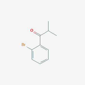 molecular formula C10H11BrO B1342348 1-(2-Bromophenyl)-2-methylpropan-1-one CAS No. 209223-84-7
