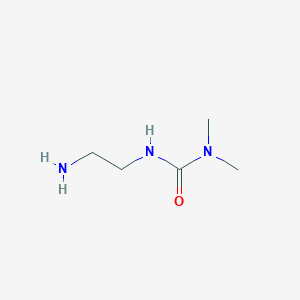 molecular formula C5H13N3O B1342349 3-(2-氨基乙基)-1,1-二甲基脲 CAS No. 72080-85-4