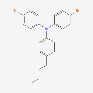 4-bromo-N-(4-bromophenyl)-N-(4-butylphenyl)aniline