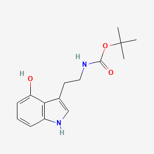 tert-butylN-[2-(4-hydroxy-1H-indol-3-yl)ethyl]carbamate