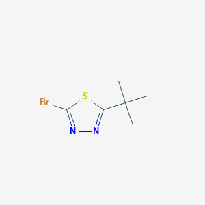 molecular formula C6H9BrN2S B1342359 2-溴-5-叔丁基-1,3,4-噻二唑 CAS No. 88370-06-3