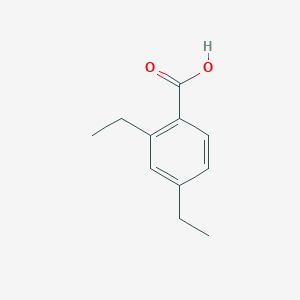 molecular formula C11H14O2 B1342374 2,4-二乙基苯甲酸 CAS No. 104175-23-7