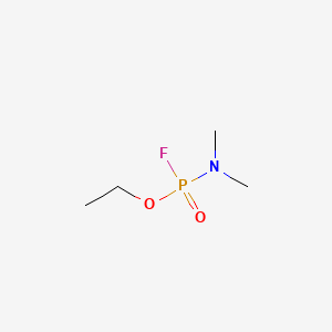 Phosphoramidofluoridic acid, dimethyl-, ethyl ester