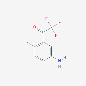 1-(5-Amino-2-methylphenyl)-2,2,2-trifluoroethan-1-one