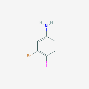 B1342403 3-Bromo-4-iodoaniline CAS No. 860435-38-7