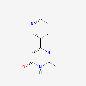 2-Methyl-6-(pyridin-3-yl)pyrimidin-4-ol