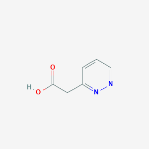 molecular formula C6H6N2O2 B1342412 3-吡啶并恶唑乙酸 CAS No. 933734-89-5