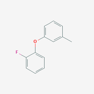 molecular formula C13H11FO B1342418 间-(2-氟苯氧基)甲苯 CAS No. 78850-78-9