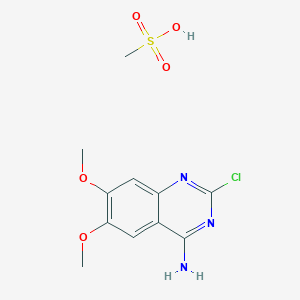 2-Chloro-6,7-dimethoxyquinazolin-4-amine Mesilate