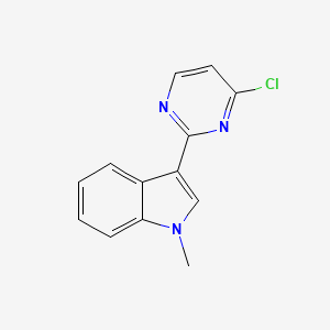 3-(4-Chloropyrimidin-2-yl)-1-methyl-1H-indole