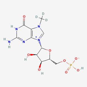 7-Methylguanosine 5'-Monophosphate-d3