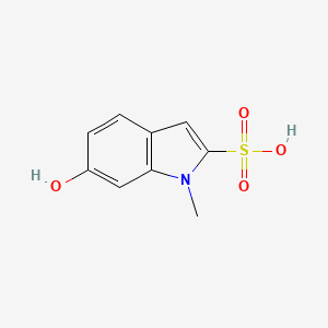 6-Hydroxy-1-methyl-1H-indole-2-sulfonic acid