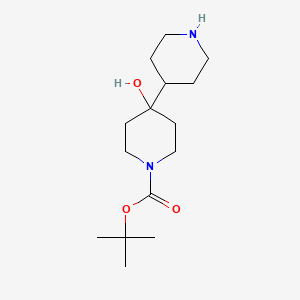 Tert-butyl4-hydroxy-4-(piperidin-4-yl)piperidine-1-carboxylate