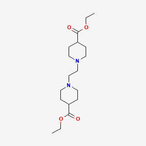 Ethyl 1-[2-(4-ethoxycarbonyl-1-piperidyl)ethyl]piperidine-4-carboxylate