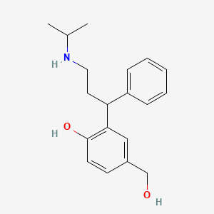 molecular formula C19H25NO2 B13424374 rac 5-Hydroxymethyl Desisopropyl Tolterodine CAS No. 480432-16-4