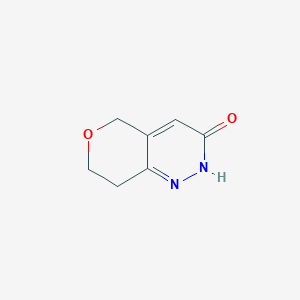 molecular formula C7H8N2O2 B1342445 7,8-二氢-5H-吡喃[4,3-c]吡啶-3-醇 CAS No. 1075260-60-4
