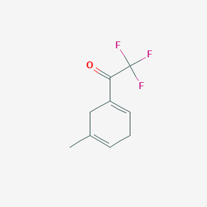 2,2,2-Trifluoro-1-(5-methylcyclohexa-1,4-dien-1-yl)ethan-1-one