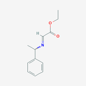 Ethyl L-(alpha-Methylbenzylimino)acetate