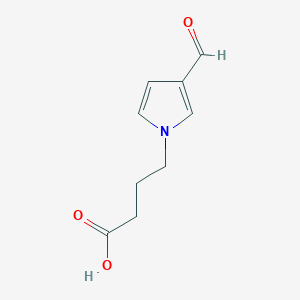 3-Formyl-1H-pyrrole-1-butanoic Acid