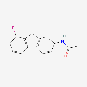 Acetamide, N-(8-fluorofluoren-2-YL)-