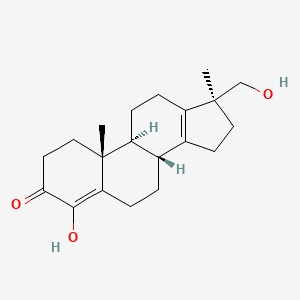 18-Nor-17ss-hydroxymethyl-17a-methyl-4-hydroxy-androst-4,13-dien-3-one