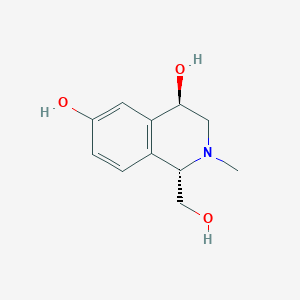 (1S,4R)-1-(hydroxymethyl)-2-methyl-3,4-dihydro-1H-isoquinoline-4,6-diol