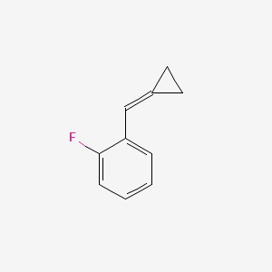 1-(Cyclopropylidenemethyl)-2-fluorobenzene