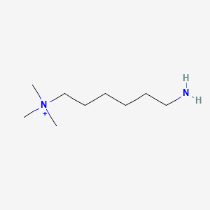 6-Amino-N,N,N-trimethyl-1-hexanaminium