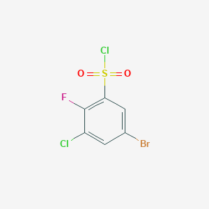 5-Bromo-3-chloro-2-fluorobenzenesulfonyl chloride