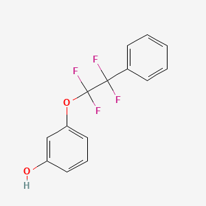 3-(1,1,2,2-Tetrafluoro-2-phenylethoxy)phenol