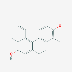 2-Methoxy-1,6-dimethyl-5-vinyl-9,10-dihydrophenanthren-7-ol