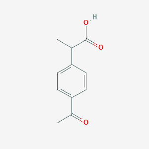 2-(4-Acetylphenyl)propanoic acid