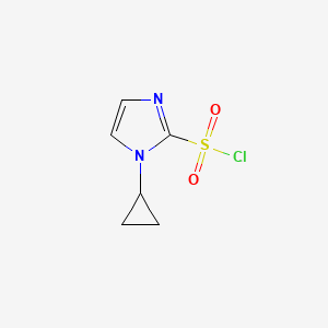 1-Cyclopropyl-1H-imidazole-2-sulfonyl chloride