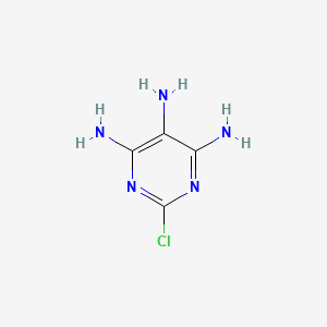 2-Chloropyrimidine-4,5,6-triamine