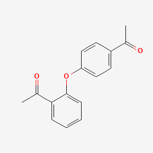 molecular formula C16H14O3 B13424823 2,4'-Diacetyldiphenyl Oxide 