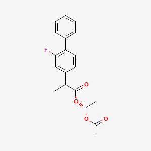 [(1R)-1-acetyloxyethyl] 2-(3-fluoro-4-phenylphenyl)propanoate