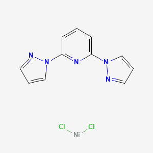 Dichloronickel;2,6-di(pyrazol-1-yl)pyridine