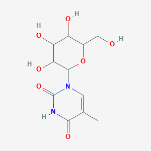 1-hexopyranosyl-5-methylpyrimidine-2,4(1H,3H)-dione