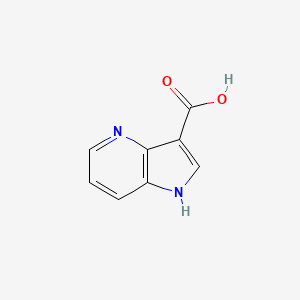 molecular formula C8H6N2O2 B1342558 1H-吡咯并[3,2-b]吡啶-3-羧酸 CAS No. 860496-20-4