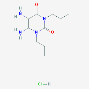 5,6-Diamino-1,3-dipropylpyrimidine-2,4(1H,3H)-dione hydrochloride