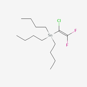 1-Chloro-2,2-difluoroethenyl-tributyltin