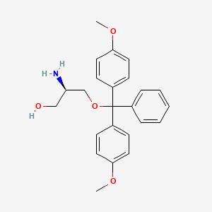 (2R)-2-Amino-3-[bis(4-methoxyphenyl)phenylmethoxy]-1-propanol