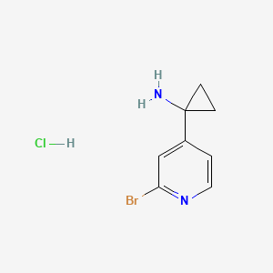 1-(2-Bromopyridin-4-YL)cyclopropan-1-amine hydrochloride