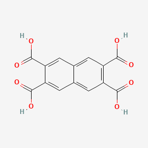 molecular formula C14H8O8 B13425805 Naphthalene-2,3,6,7-tetracarboxylic Acid CAS No. 42200-15-7