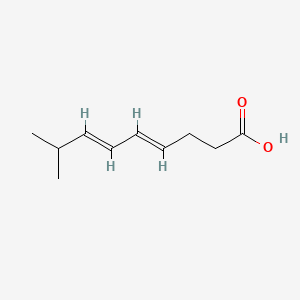 (4E,6E)-8-methylnona-4,6-dienoic acid