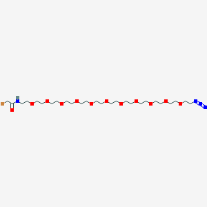 Bromoacetamido-PEG11-azide