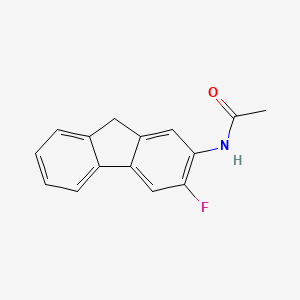 Acetamide, N-(3-fluorofluoren-2-YL)-