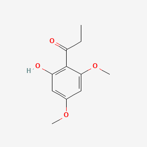 1-Propanone, 1-(2-hydroxy-4,6-dimethoxyphenyl)-